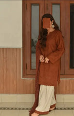 Noor-e-Sabah | 3 Piece - Printed Suit Zebaaish