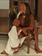 Noor-e-Sabah | 3 Piece - Printed Suit Zebaaish