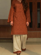 Noor-e-Sabah | 3 Piece - Printed Suit Zebaaish