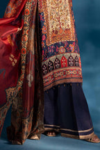 Mahveen | 3-piece printed suit Zebaaish