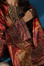 Mahveen | 3-piece printed suit Zebaaish