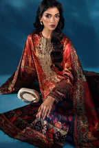 Mahveen | 3-piece printed suit Zebaaish
