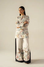 Zarioon | 2-piece printed suit Zebaaish