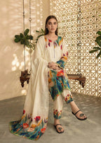 Floral | 3-piece printed suit Zebaaish