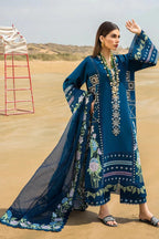 Dastoor | 3-piece printed suit Zebaaish