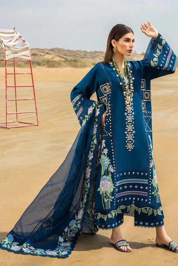 Dastoor | 3-piece printed suit