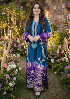 Zafreen | 2-Piece printed suit Zebaaish