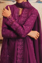Zeb-Tan | 3-piece Embroidery suit Zebaaish