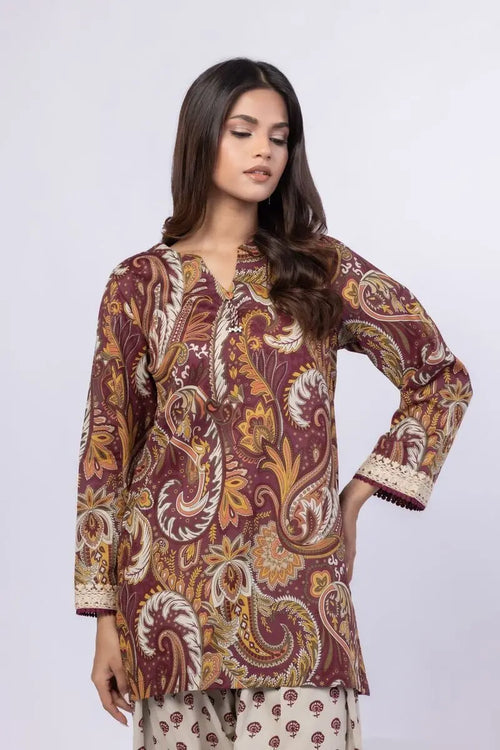 Gul-e-Shabnam | 2-Piece printed suit Zebaaish