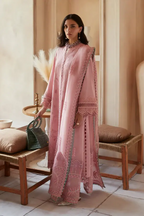 Romantic Roses | 3 Piece - Embroidery Suit Zebaaish
