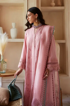 Romantic Roses | 3 Piece - Embroidery Suit Zebaaish