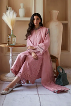 Romantic Roses | 3 Piece - Embroidery Suit Zebaaish