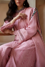 Romantic Roses | 3 Piece - Embroidery Suit Zebaaish