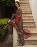 Gull Zabi | 2-Piece printed suit Zebaaish