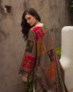 Gull Zabi | 2-Piece printed suit Zebaaish