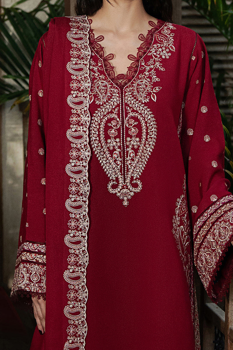 Mah-noor | 3-piece embroidery suit
