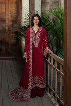 Mah-noor | 3-piece embroidery suit Zebaaish