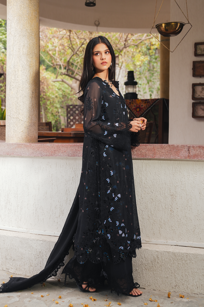 Black Rose | 3-piece embroidery suit