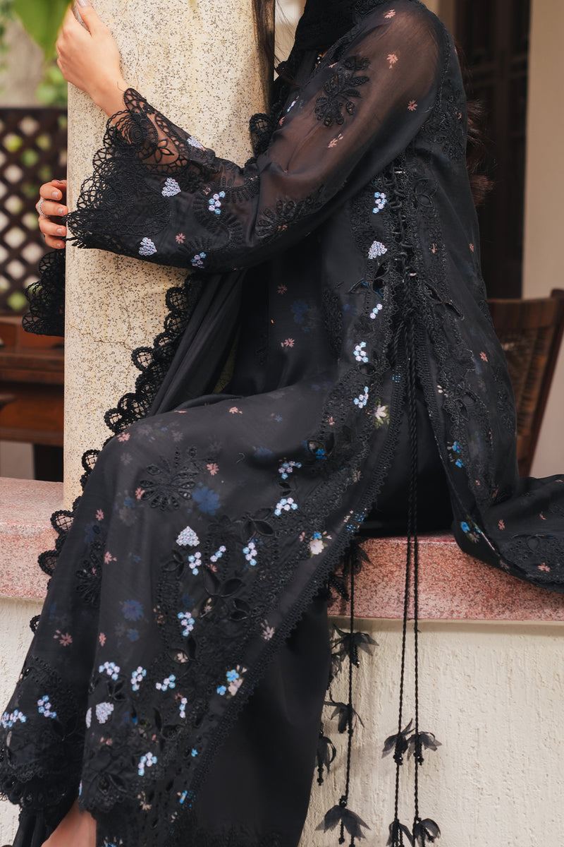 Black Rose | 3-piece embroidery suit